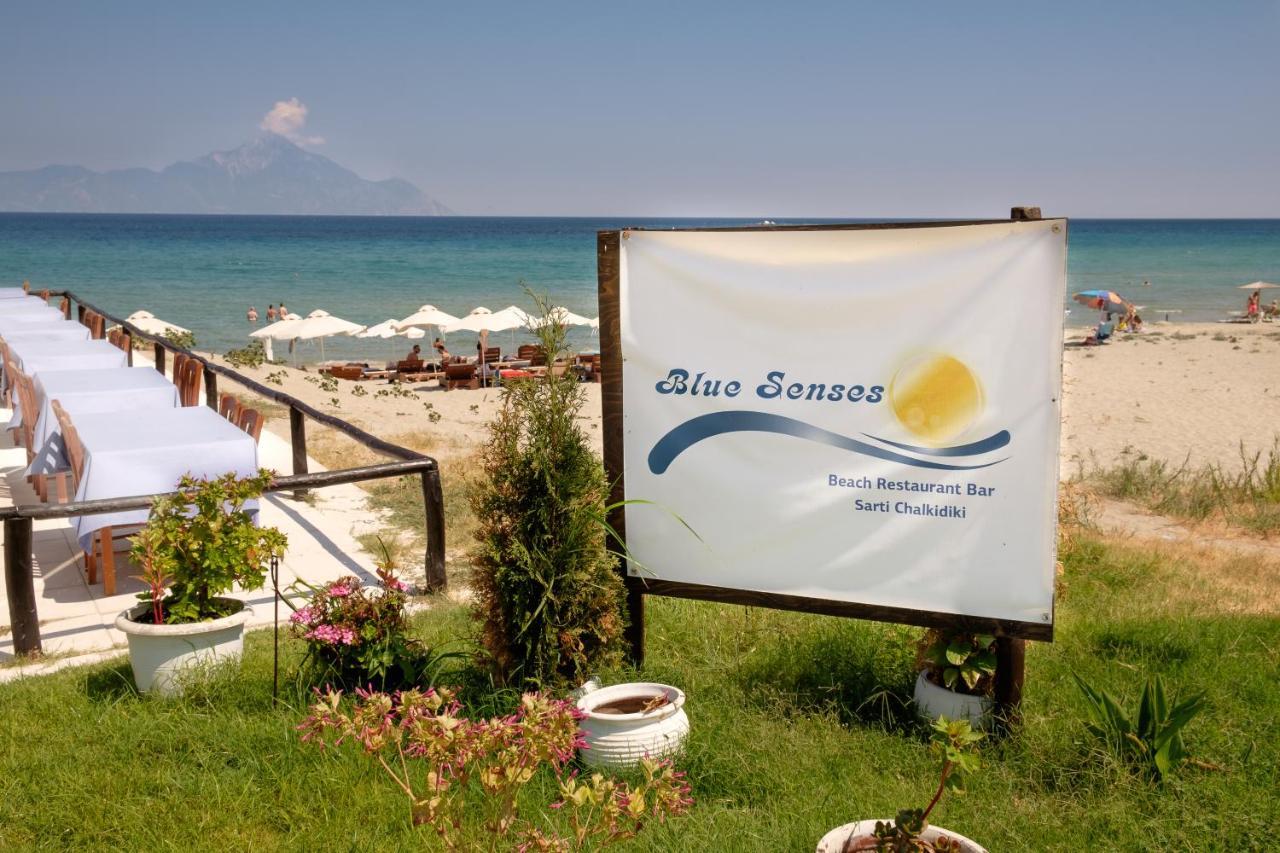 Blue Senses Apartments Sarti Dış mekan fotoğraf
